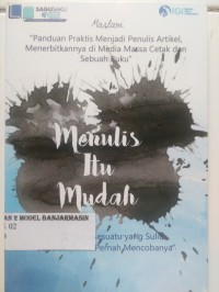 Image of MENULIS ITU MUDAH