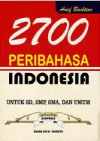 Image of 2700 PERIBAHASA INDONESIA
