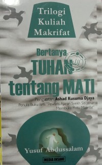 Image of BERTANYA TUHAN TENTANG MATI