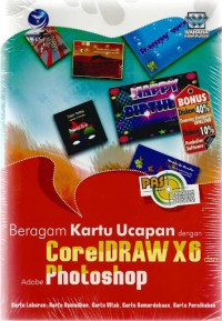 Image of BERAGAM KARTU UCAPAN DENGAN  COREL DEAW X6 DAN ADOBE PHOTOSHOP