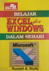 Image of BELAJAR EXCEL FOR WINDOWS DALAM SEHARI