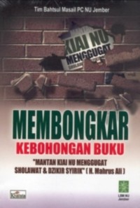 Image of MEMBONGKAR KEBOHONGAN BUKU 