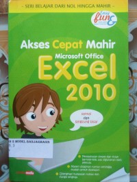 Image of AKSES CEPAT MAHIR MICROSOFT OFFICE EXCEL 2010