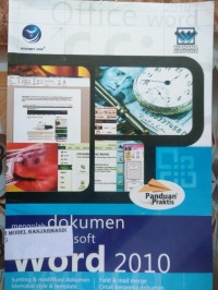 Image of PANDUAN PRAKTIS MENGOLAH DOKUMEN DENGAN MICROSOFT WORD 2010