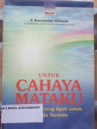 Image of UNTUK CAHAYA MATAKU