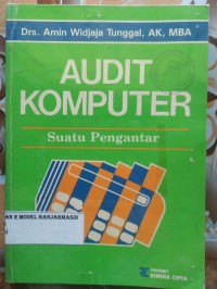 Image of AUDIT KOMPUTER : SUATU KOMPUTER