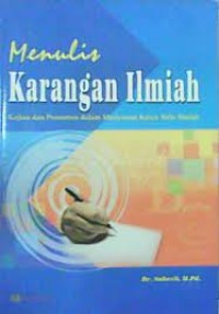 Image of MENULIS KARANGAN ILMIAH