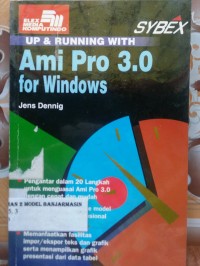 Image of UP & RUNNING WITH AMI PRO 3.0 FOR WINDOWS