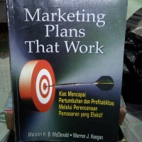 Image of MARKETING PLANS THAT WORK