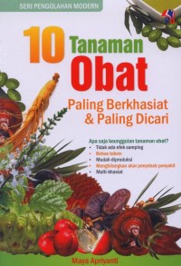 Image of 10 TANAMAN OBAT PALING BERKHASIAT & PALING DICARI