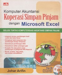Image of komputer akuntasi koperasi simpan pinjam dengan microsoft exel
