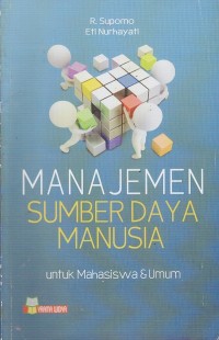 Image of MANAJEMEN SUMBER DAYA MANUSIA UNTUK MAHASISWA DAN UMUM