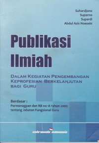 Image of PUBLIKASI  ILMIAH