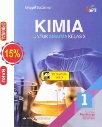 Image of KIMIA UNTUK SMA/MA KELAS X KELOMPOK PEMINATAN MATEMATIKA DAN ILMU-ILMU ALAM