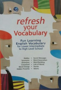 Image of REFRESH YOUR VOCABULARY