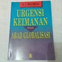 Image of URGENSI KEIMANAN DALAM ADAB GLOBALISASI