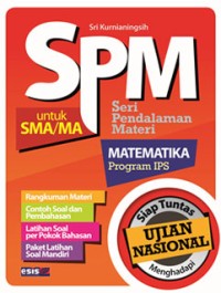 Image of SPM UNTUK SMA/MA MATEMATIKA PROGRAM IPS