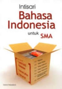 Image of INTISARI BAHASA INDONESIA UNTUK SMA