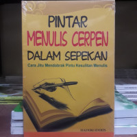 Image of PINTAR MENULIS CERPEN DALAM SEPEKAN