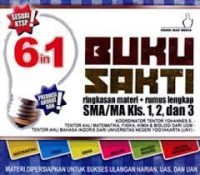 Image of BUKU SAKTI RINGKASAN MATERI + RUMUS LENGKAP SMA KELAS 1, 2, 3
