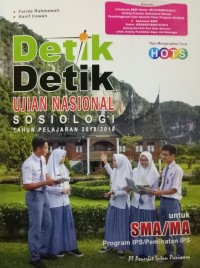 Image of DETIK-DETIK UJIAN NASIONAL SOSIOLOGI TAHUN PELAJARAN 2018/2019 UNTUK SMA/MA PROGRAM IPS