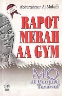 Image of RAPOT MERAH AA GYM : MQ DI PENJARA TASAWUF