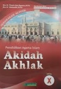 Image of PENDIDIKAN AGAMA ISLAM AKIDAH AKHLAK KELAS X