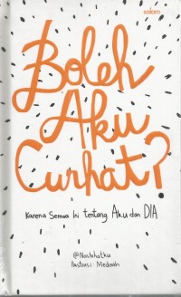 Image of BOLEH AKU CURHAT?