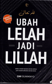 Image of UBAH LELAH JADI LILLAH