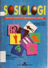 Image of SOSIOLOGI UNTUK SEKOLAH MENENGAH UMUM