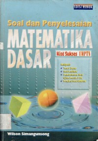 Image of SOAL DAN PENYELESAIAN MATEMATIKA DASAR