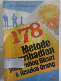 Image of 178 METODE KEPRIBADIAN : JADILAH PRIBADI YANG PALING DICARI & DISUKAI ORANG