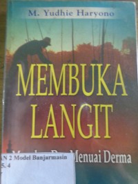 Image of MEMBUKA LANGIT MENABUR DOA MENUAI DERMA