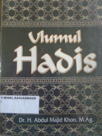 Image of ULUMUL HADIS