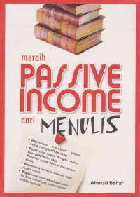 Image of MERAIH PASSIVE INCOME DARI MENULIS