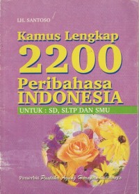 Image of Kamus Lengkap 2200 Peribahasa Indonesia