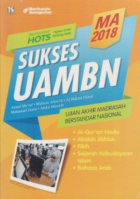 Image of SUKSES UAMBN MA 2018
