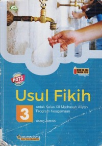 Image of USUL FIKIH UNTUK KELAS XII MA