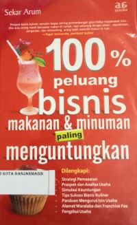 Image of 100% PELUANG BISNIS MAKANAN & MINUMAN PALING MENGUNTUNGKAN