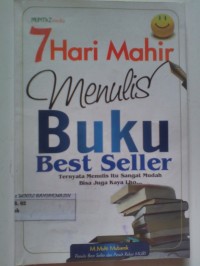 Image of 7 HARI MAHIR MENULIS BUKU