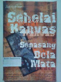 Image of SEHELAI KANVAS, SEPASANG BOLA MATA