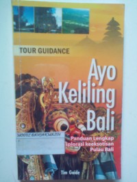 Image of TOUR GUIDANCE : Ayo keliling bali