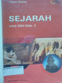 Image of SEJARAH UNTUK SMA KELAS X