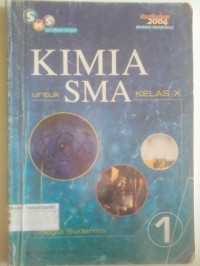 Image of KIMIA UNTUK SMA KELAS X
