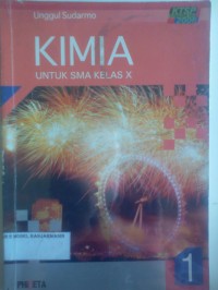 Image of KIMIA  UNTUK SMA KELAS X