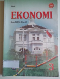 Image of EKONOMI 3 UNTUK SMA/MA KELAS XII