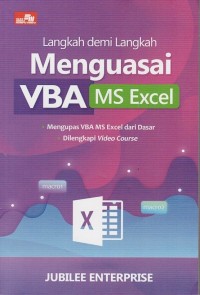 Image of LANGKAH DEMI LANGKAH MENGUASAI VBA MS EXCEL