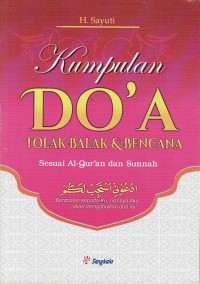Image of KUMPULAN DOA TOLAK BALA DAN MUSIBAH