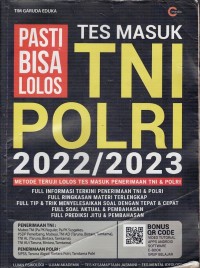Image of PASTI BISA LOLOS TES MASUK TNI POLRI 2022/2023