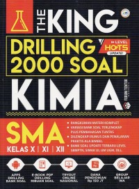 Image of THE KING DRILLING 2000 SOAL KIMIA SMA